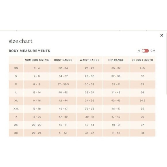 NWT Birdy Grey Kae Bridesmaid Dress, Pale Blush, size XL - Picture 6 of 6